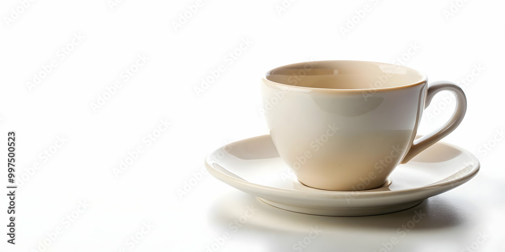Empty ceramic coffee cup on a white background, blank, isolated, white, coffee, tea, ceramic, cup, empty, drink, beverage Empty ceramic coffee cup on a white background, blank, isolated, white, coffee, tea, ceramic, cup, empty, drink, beverage