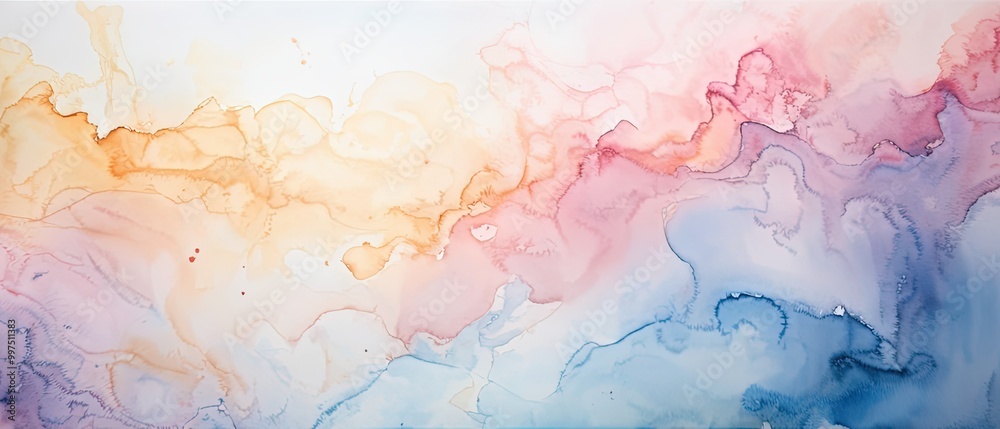 Abstract Watercolor Painting Abstract Watercolor Painting