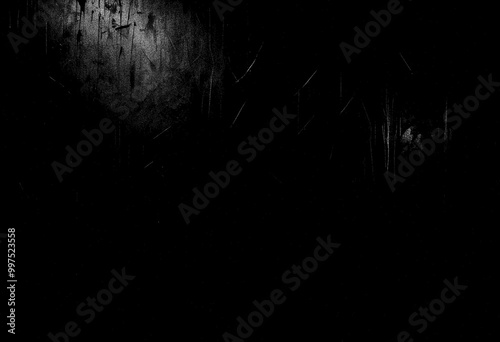 Black wall grunge texture