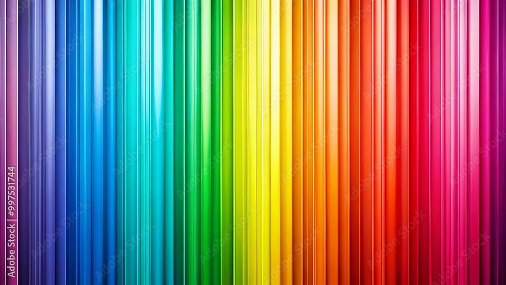 Vertical stripes of vibrant colors, transitioning seamlessly from cool to warm hues, creating a visually striking abstract background. Vertical stripes of vibrant colors, transitioning seamlessly from cool to warm hues, creating a visually striking abstract background.