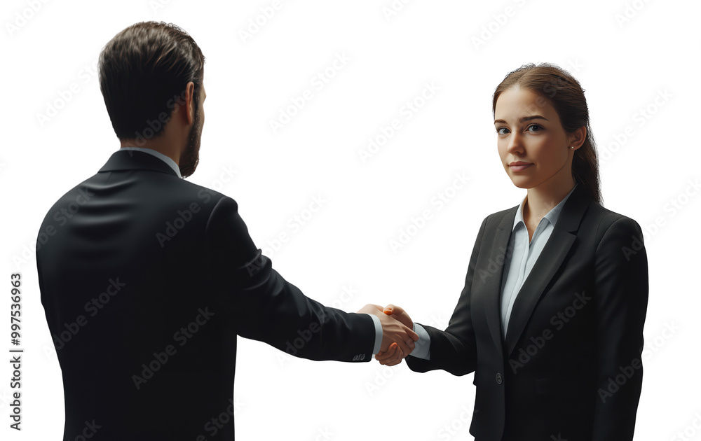 Professional Business Handshake Between Two Businesspeople on Transparent Background PNG Professional Business Handshake Between Two Businesspeople on Transparent Background PNG