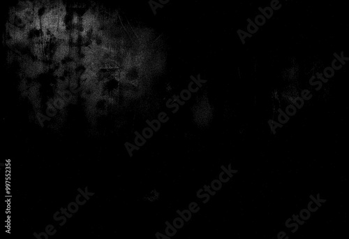 Black wall texture background, grainy texture background