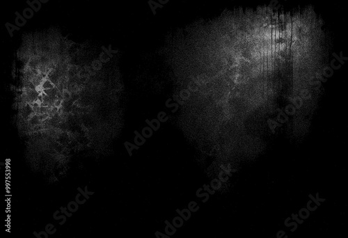 Black wall texture background, grainy texture background