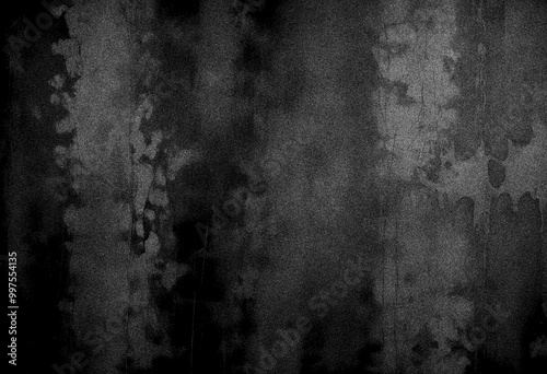 Black wall texture background, grainy texture background