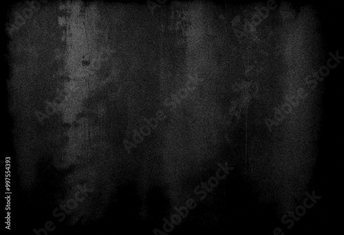 Black wall texture background, grainy texture background
