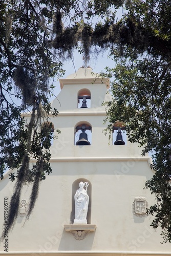 Cathedral Basilica of St. Augustine in downtown St. Augustine, Florida, United States. photo