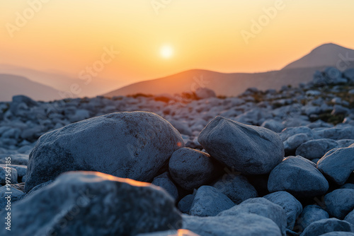 sunset in the mountainssunset in the mountains photo