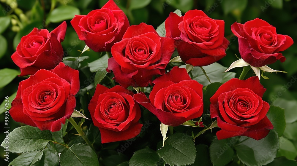 Elegant Red Rose on a Soft Background Elegant Red Rose on a Soft Background