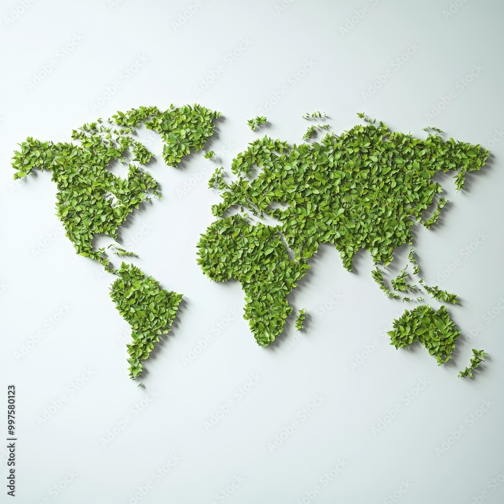 Global Impact of Renewable Energy on Carbon Markets - Solar Panels and Windmills Visualization Global Impact of Renewable Energy on Carbon Markets - Solar Panels and Windmills Visualization