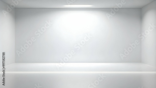 Wallpaper Mural Clean and minimalist white studio background for product presentation, abstract, white, studio, background, product Torontodigital.ca