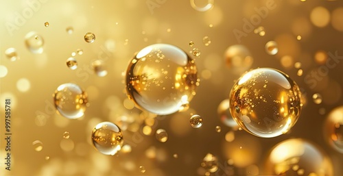  featuring floating bubbles background, created by ai generated