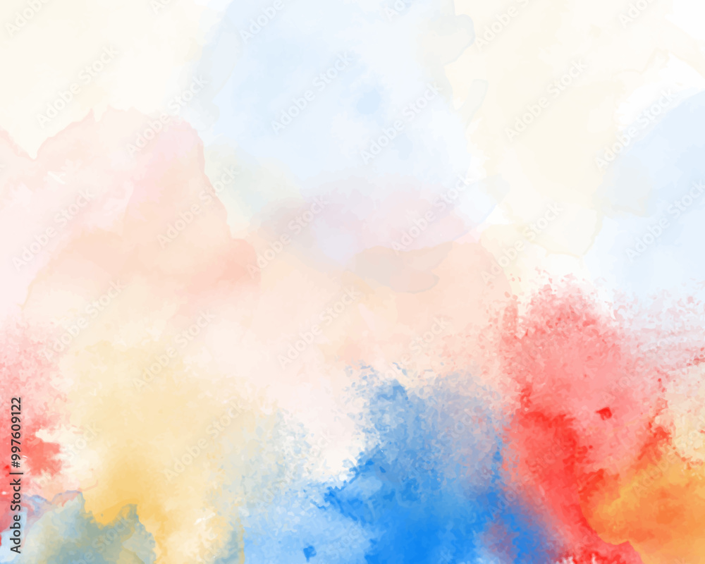 Fototapeta premium Abstract watercolor textured background. Design for your date, postcard, banner, logo.