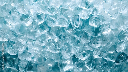 Ice Cubes Background