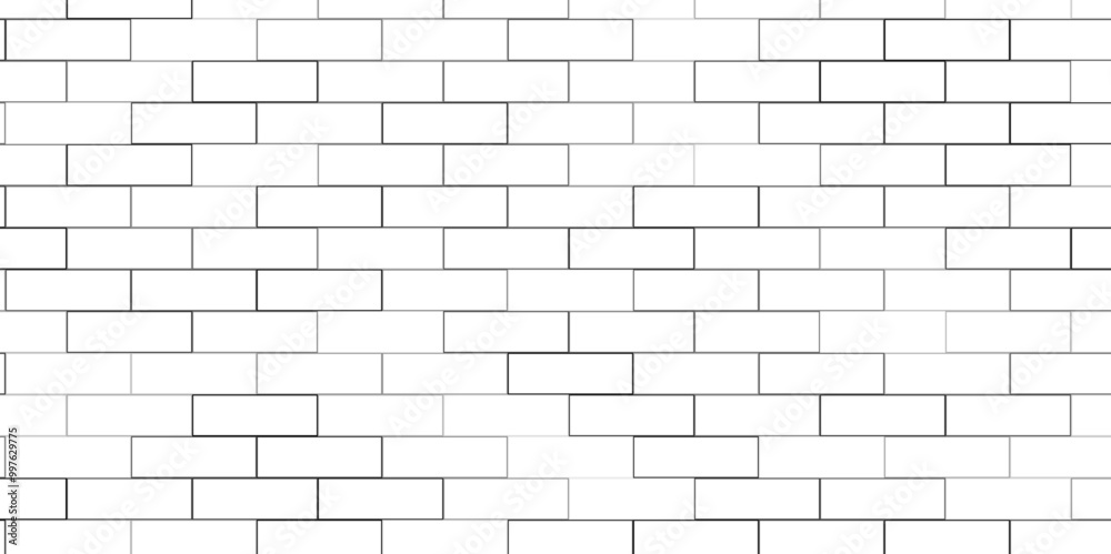 Fototapeta premium Brick or wall background texture pattern, wall ceramic and floor, construction bathroom geometric pattern background.