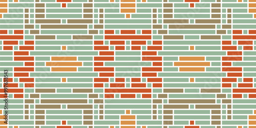 Ornament Ikat Pattern Curtainsfolk Embroidery, Aztec Geometric Ornament Print. Design for Carpet, Wallpaper, Clothing, Wrapping, Fabric