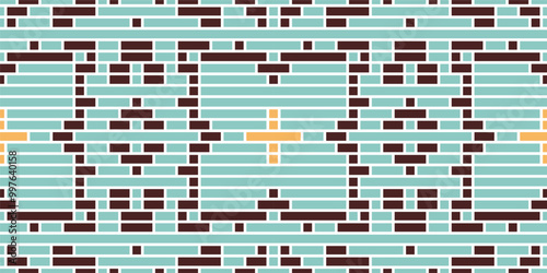 Shawl Geometric Arabic Patternfolk Embroidery, Aztec Geometric Ornament Print. Design for Carpet, Wallpaper, Clothing, Wrapping, Fabric