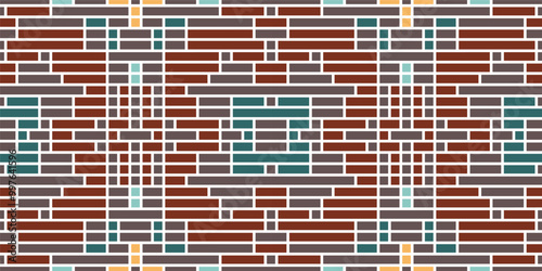 Persian Ethnic Pattern Philippinesfolk Embroidery, Aztec Geometric Ornament Print. Design for Carpet, Wallpaper, Clothing, Wrapping, Fabric