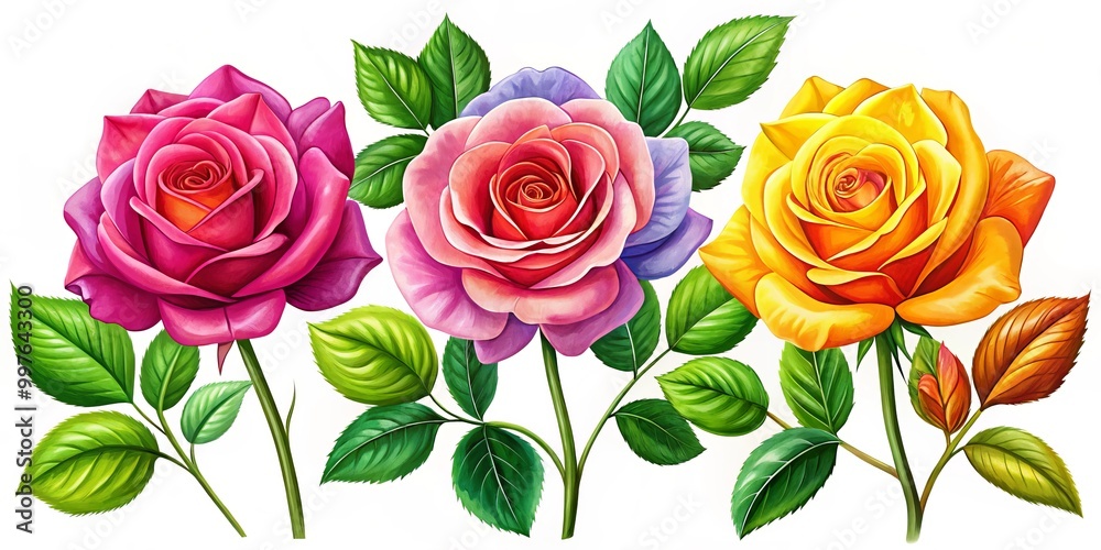 Beautifully simple rose sketches for art projects, illustrations, and creative designs, perfect for inspiring your