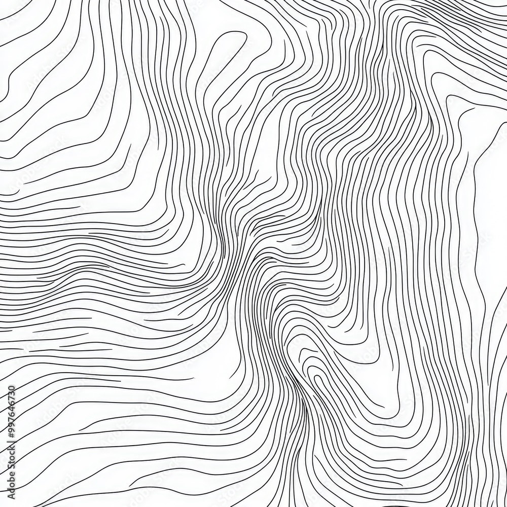 Abstract line pattern design with flowing contours, perfect for backgrounds, textiles, and modern art projects. Abstract line pattern design with flowing contours, perfect for backgrounds, textiles, and modern art projects.