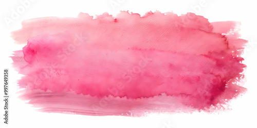 Watercolor pink brush strokes creating an abstract blush spot background, watercolor, pink, brush strokes, abstract, background