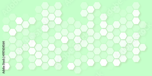 Hexagon Beehive honeycomb pattern wall black and white, Hexagon isolated clipping path horizontal for design honeycomb texture for pattern .