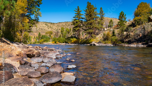 Cache la Poudre River in the Fall