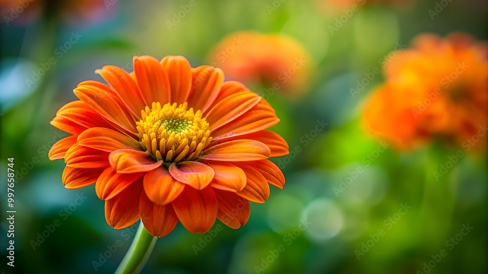 Vibrant orange flower on a blurred background, nature, petals, close-up, vibrant, blossom, bloom, floral, plant, beauty, fresh Vibrant orange flower on a blurred background, nature, petals, close-up, vibrant, blossom, bloom, floral, plant, beauty, fresh