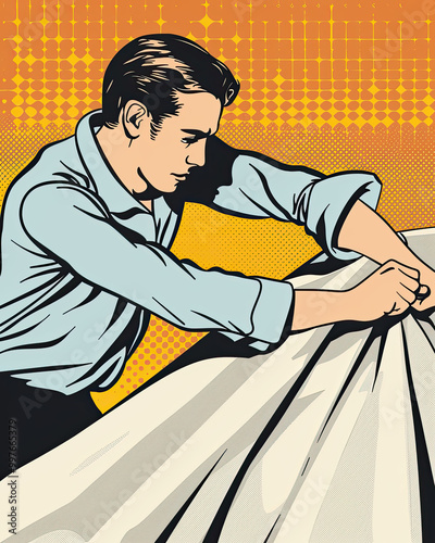Making the Bed: Comic Style