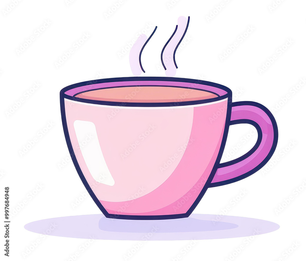 A sleek, minimalist coffee cup icon exuding modern design, with steam rising above, perfect for any clean aesthetic. A sleek, minimalist coffee cup icon exuding modern design, with steam rising above, perfect for any clean aesthetic.