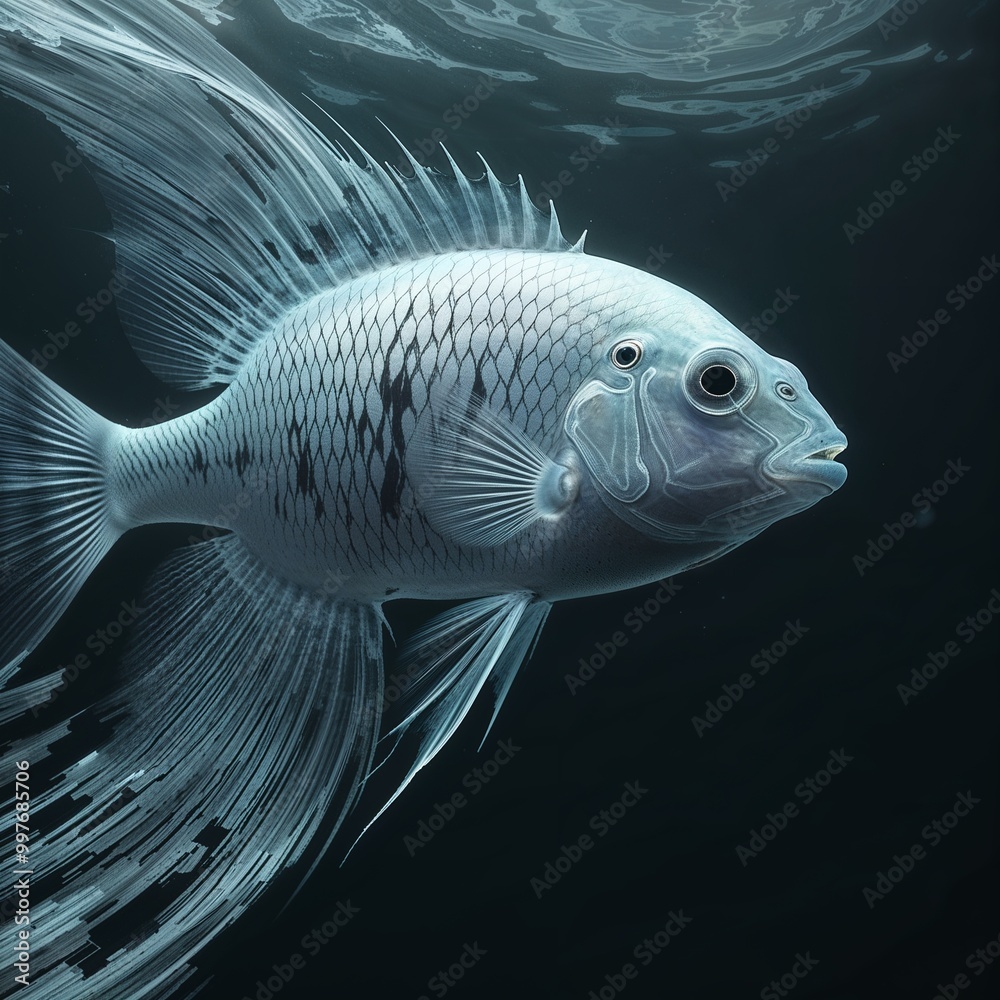 Fototapeta premium fish in aquarium