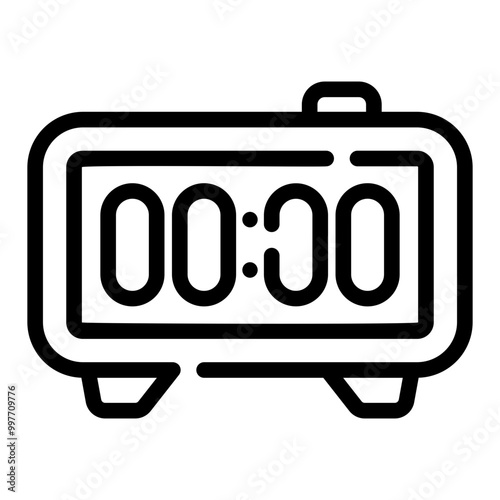 alarm Line Icon