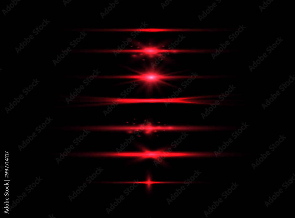 Blue horizontal lens flares pack. Laser beams, horizontal light light flares. Glowing streaks on dark background. Luminous abstract Blue horizontal lens flares pack. Laser beams, horizontal light light flares. Glowing streaks on dark background. Luminous abstract