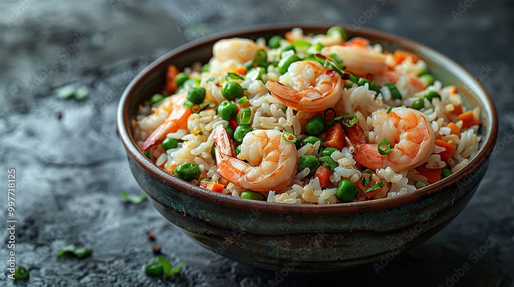 Shrimp Fried Rice with Vegetables