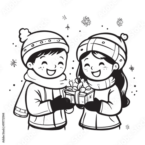 cheerful winter festivities