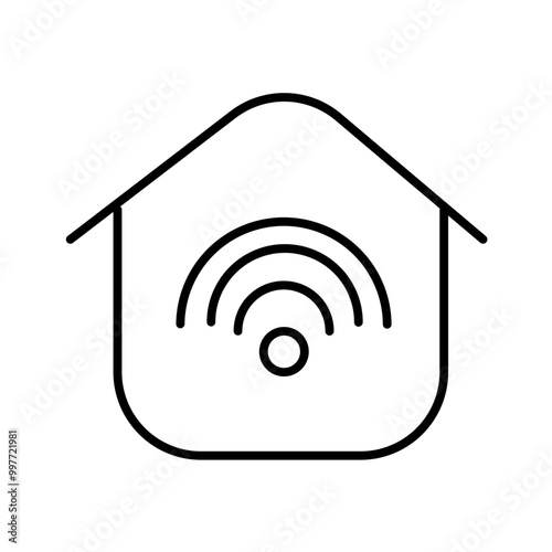 Technology Icon Smart home