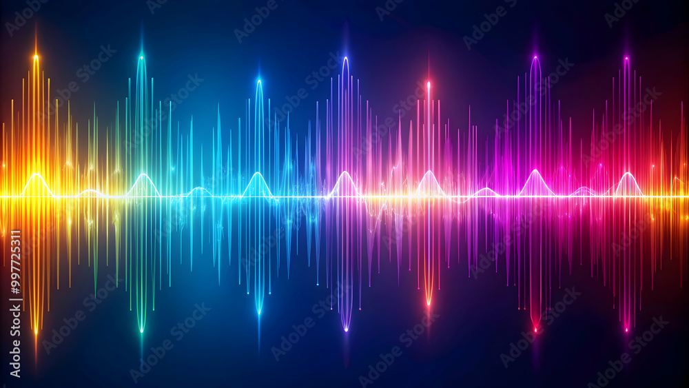 Podcast sound audio wave with vibrant colors and dynamic movement, podcast, soundwave, audio, wave, technology Podcast sound audio wave with vibrant colors and dynamic movement, podcast, soundwave, audio, wave, technology