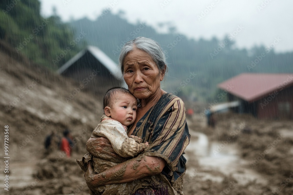 Fleeing the Chaos: A Grandmother's Heart Amidst the Ruins Fleeing the Chaos: A Grandmother's Heart Amidst the Ruins