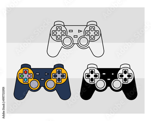 Remote Controller SVG Silhouette, Remote Controller Silhouette, Game Controller Svg, Game Svg, Video Game svg, Remote Controller Png, PlayStation Svg Images, Cut Files