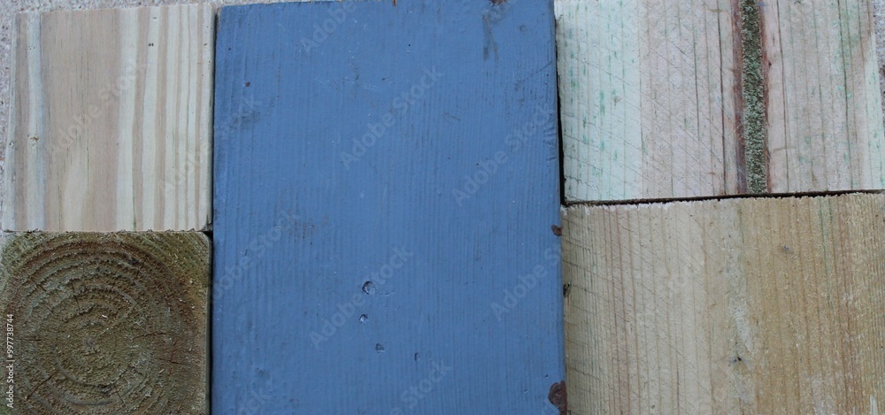 wood grain pieces abstract blue simple background texture wood grain pieces abstract blue simple background texture