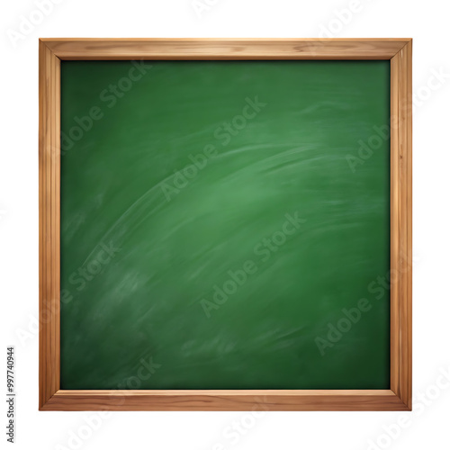 Green chalkboard