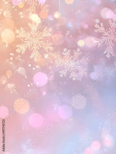 Christmas and New Year-themed graphic background