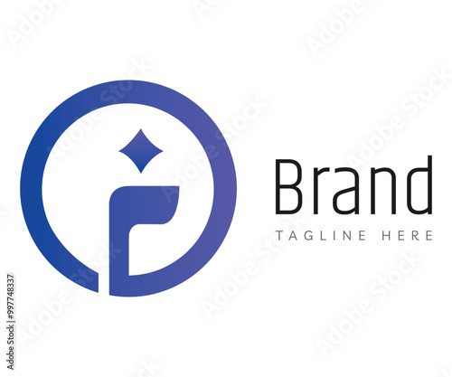 Circle logo icon design template elements. Usable for Branding and Business Logos.
