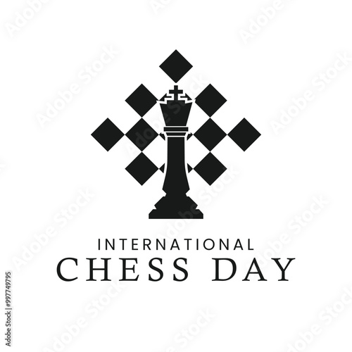 Chess pieces vector illustration. Isolated on a white background