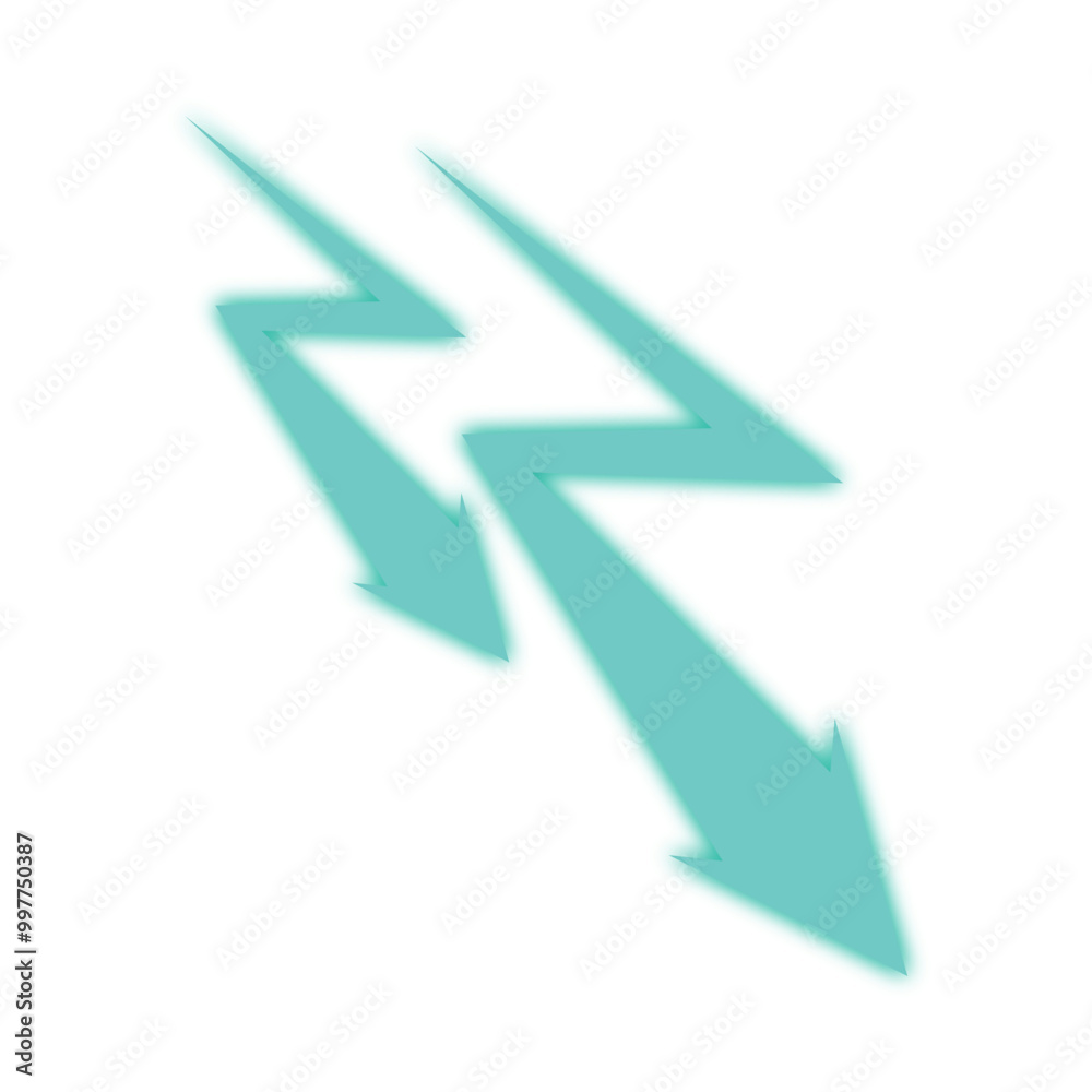 Glowing Blue Arrows Set. Arrow Vector Collection for design. Glowing Blue Arrows Set. Arrow Vector Collection for design.
