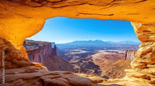 Canyon View from Natural Arch