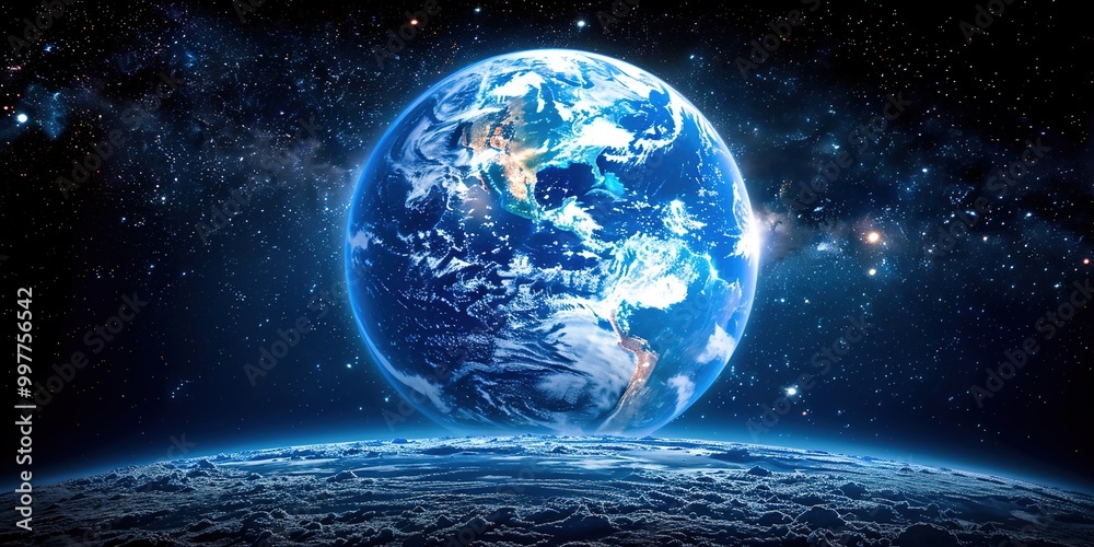Obraz premium earth in space