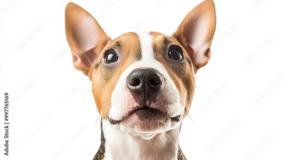 Dog Face Close-up. Dog Face Close-up.
