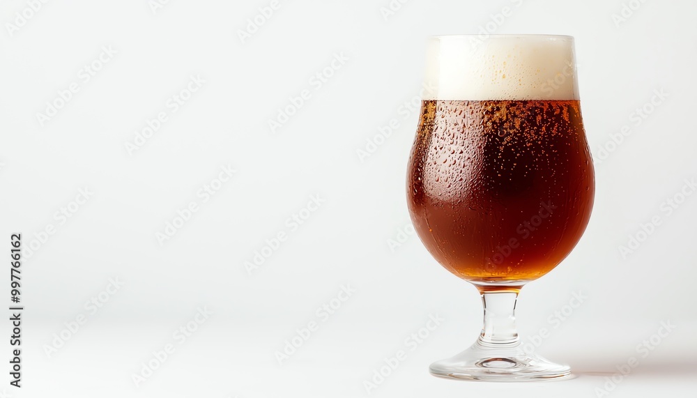 A refreshing amber beer in a glass, showcasing rich bubbles and a frothy top, perfect for a relaxing drink or celebration. A refreshing amber beer in a glass, showcasing rich bubbles and a frothy top, perfect for a relaxing drink or celebration.
