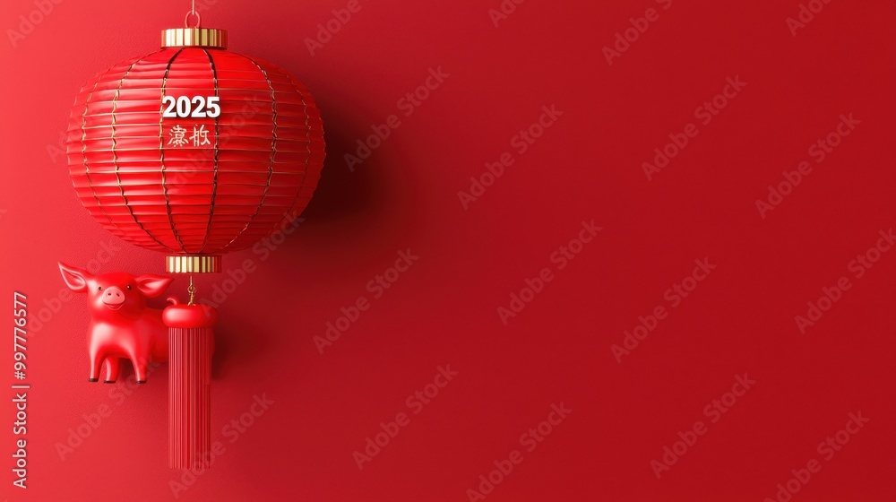 Obraz premium Chinese new year 2025