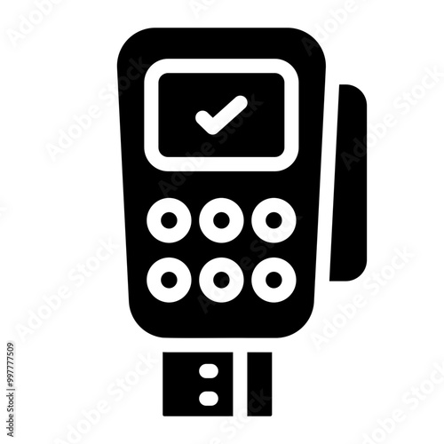payment terminal Solid icon